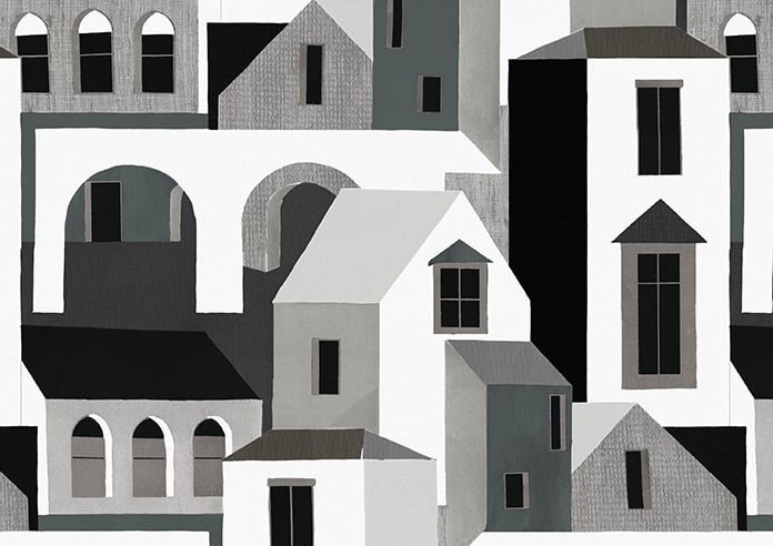 Santiago, Bolero - Motorised Roman Blind - Image 7